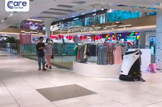 Care Vietnam Uses The Most Advanced Autonomous Floor Cleaning Robots